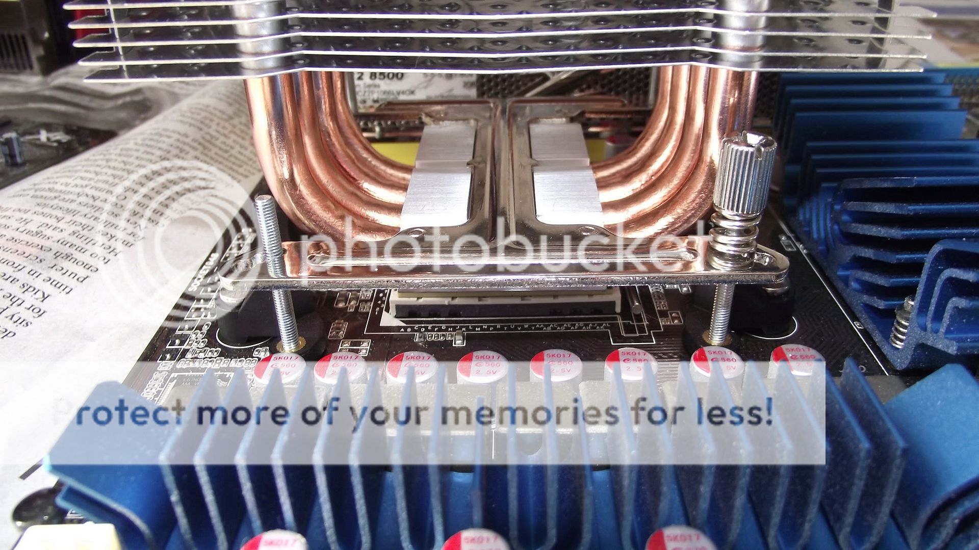 Guide to installing the Corsair A70 horizontal on the AMD motherboard